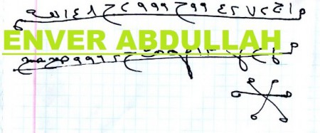 Bu tılsım 7 kağıda günü ve saatinde yazlıp azimeti adedince okunduktan sonra yakılır,muhabbet için defalarca yazmışızdır